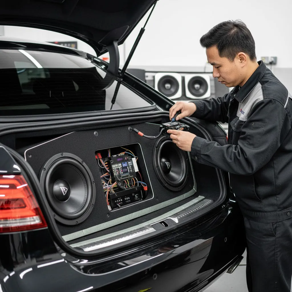 เปลี่ยนรถคุณให้เป็นคอนเสิร์ตส่วนตัว ด้วยการติดตั้งเครื่องเสียงรถยนต์แบบมืออาชีพ ยกระดับทุกการเดินทาง